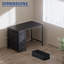 Bureau d'ordinateur 32 pouces avec 4 tiroirs petit bureau pour la chambre à coucher