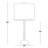 Malibu Table Lamp - Set of 2-1325961415