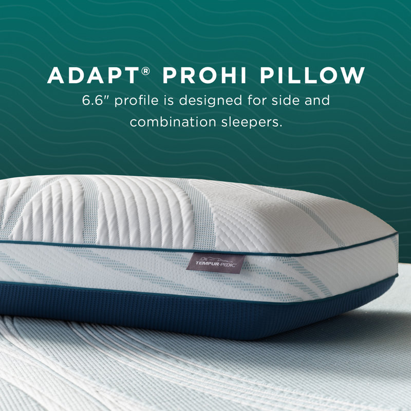 Adapt® ProHi Memory Foam Medium Pillow, Queen