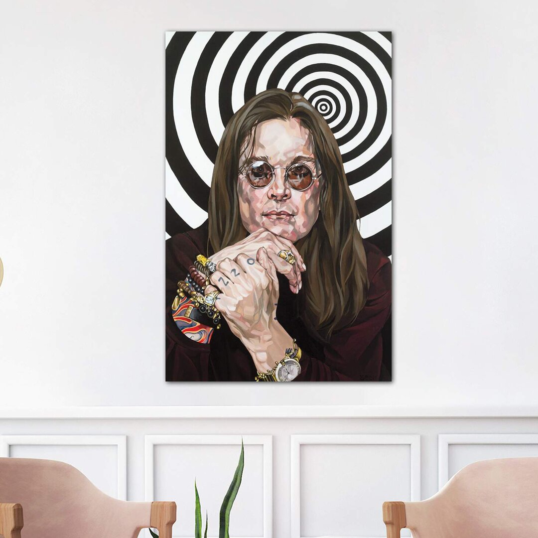 Leinwandbild - Gemälde „Ozzy Osbourne” von Jo Beer