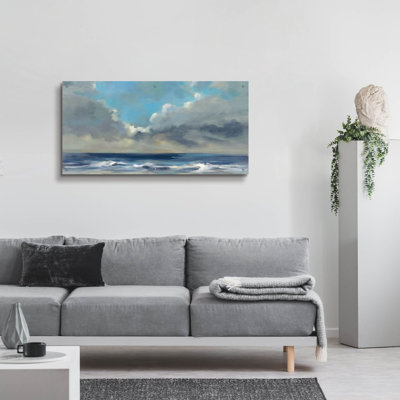 Art mural en verre acrylique "Ciel à travers les nuages" par Silvia Vassileva