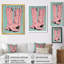 Illustration de bottes de cow-boy roses - impression d'art mural-1325403834-1325403839