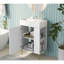 Meuble-lavabo simple 21,6 po avec comptoir Maaikel