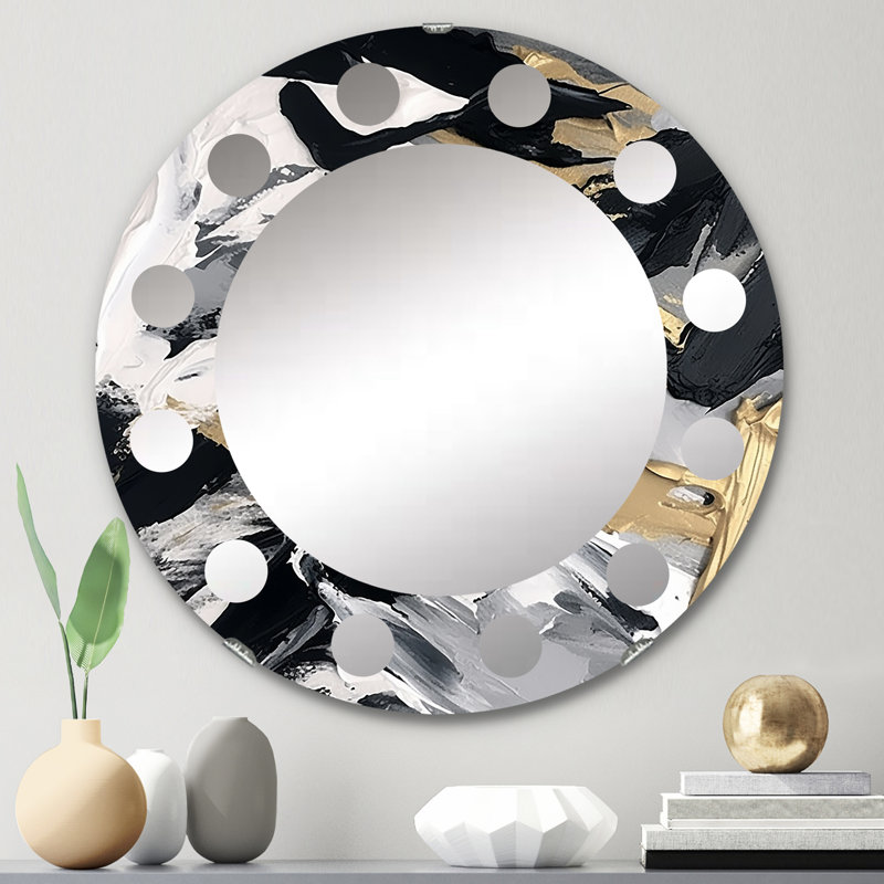 Miroir mural Elbeni, 24 po x 24 po