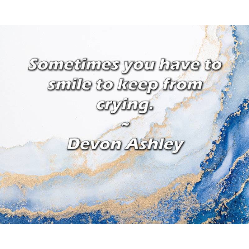 Artsy Quote By Devon Ashley Gallery Wrapped Canvas