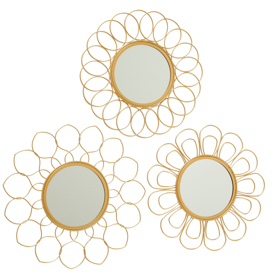 Metal Flat Mirror Everly Quinn