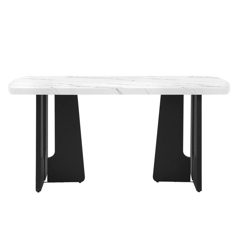 Dining Table (White; Black)