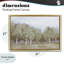 Cadre flottant Autumn Greens Tranquil Trees, design par Michael Marcon-243169503-243169493
