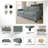 Velvet Upholstered Sofa-2075073486