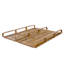 Structure de chaise longue double d'extérieur en bois d'acacia Adoro avec deux dossiers réglables et un design à lattes-129868376