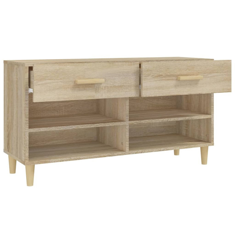8 Pair Shoe Storage, Sonoma Oak/Oak