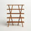 Dangelo 148cm H x 120cm W Solid Wood Etagere Bookcase-381566925
