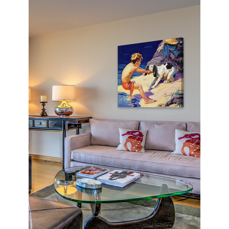 «Let it Go», reproduction sur toile tendue, 40 po x 40 po