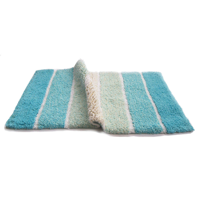 Ensemble de tapis de bain Crevantes, Aigue-marine / turquoise