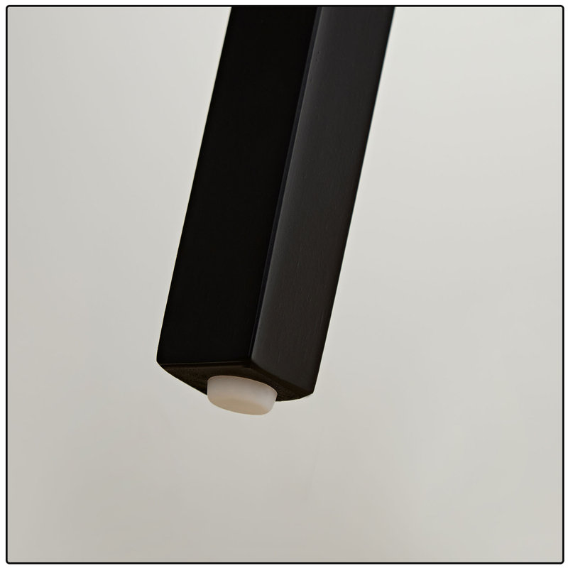 Upholstered Counter Stool with Solid Wood Frame