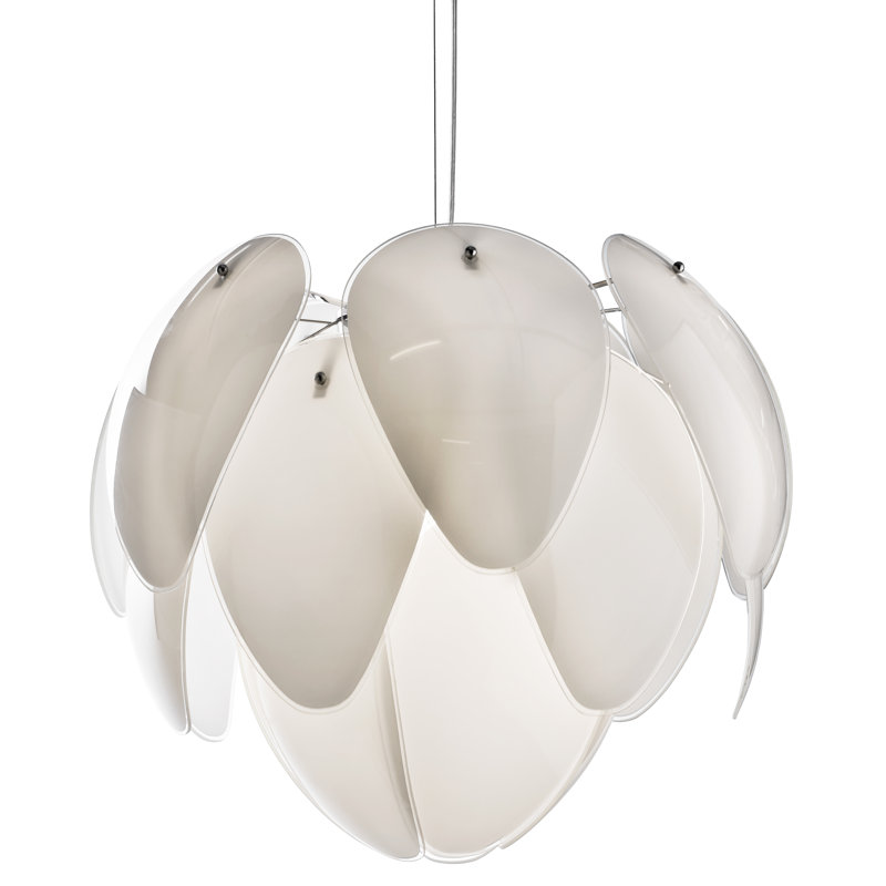 5 - Light Unique/Statement Pendant, White