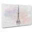 The CN Tower in Toronto Canada in Abstract - Wrapped Canvas Drawing - Wrapped Canvas-55339925
