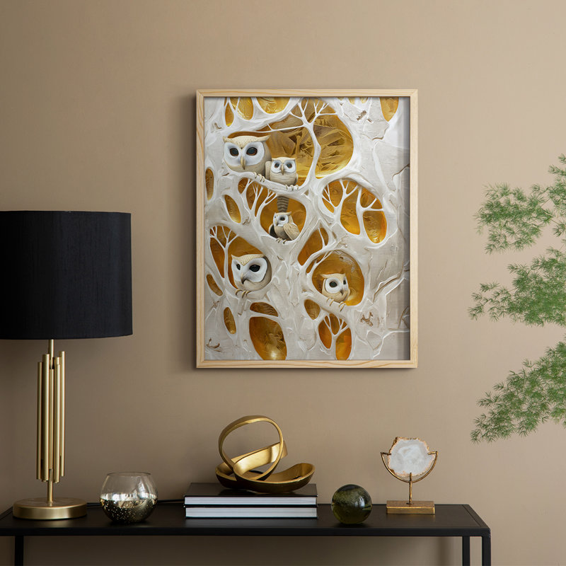 ANIMALS Series Lxxxx, reproduction encadrée - bois massif, H 11 po x l 9 po
