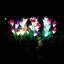 Caroleen Purple/Blue/Pink Low Voltage Solar Powered Pathway Light Pack