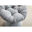 Chaise en chenille grise - Assemblage simple à 360 degrés-386248621