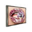 «Sparkle Lips & Disco Ball Floater Frame» par Ziwei Li sur-974199026-974199025