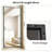 Full Body Floor Mirror, Bedroom Full Body Mirror With Bracket, Can Be Tilted, Standing Or Hung Horizontally/Vertically For Use-1908279037