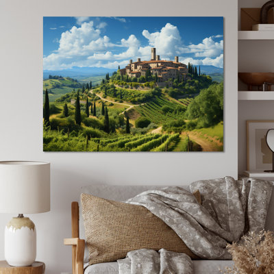 Italie, San Gimignon II - Italie, art mural