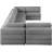 Howardine Upholstered U-Shaped Sectional Reversible-82751136