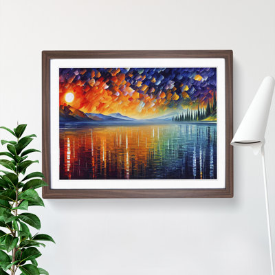 Glowing Lake Vol.3 - Framed Print