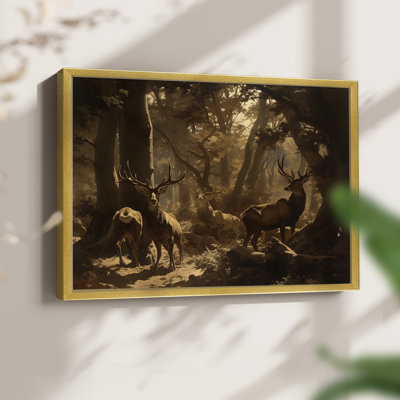 Faune - Livrée - Reproduction encadrée - Restickable