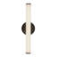 Tectra 18-in Black dimmable LED Wall Sconce-1688632345