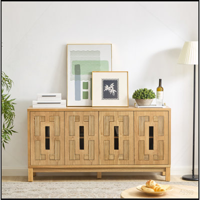 Buffet 60,7 po Mid Century Modern