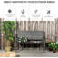 Roxane Steel Outdoor Bench-57359726