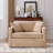 43.9" W Chenille Slipcovered Accent Armchair (Set Of 2)-762668255