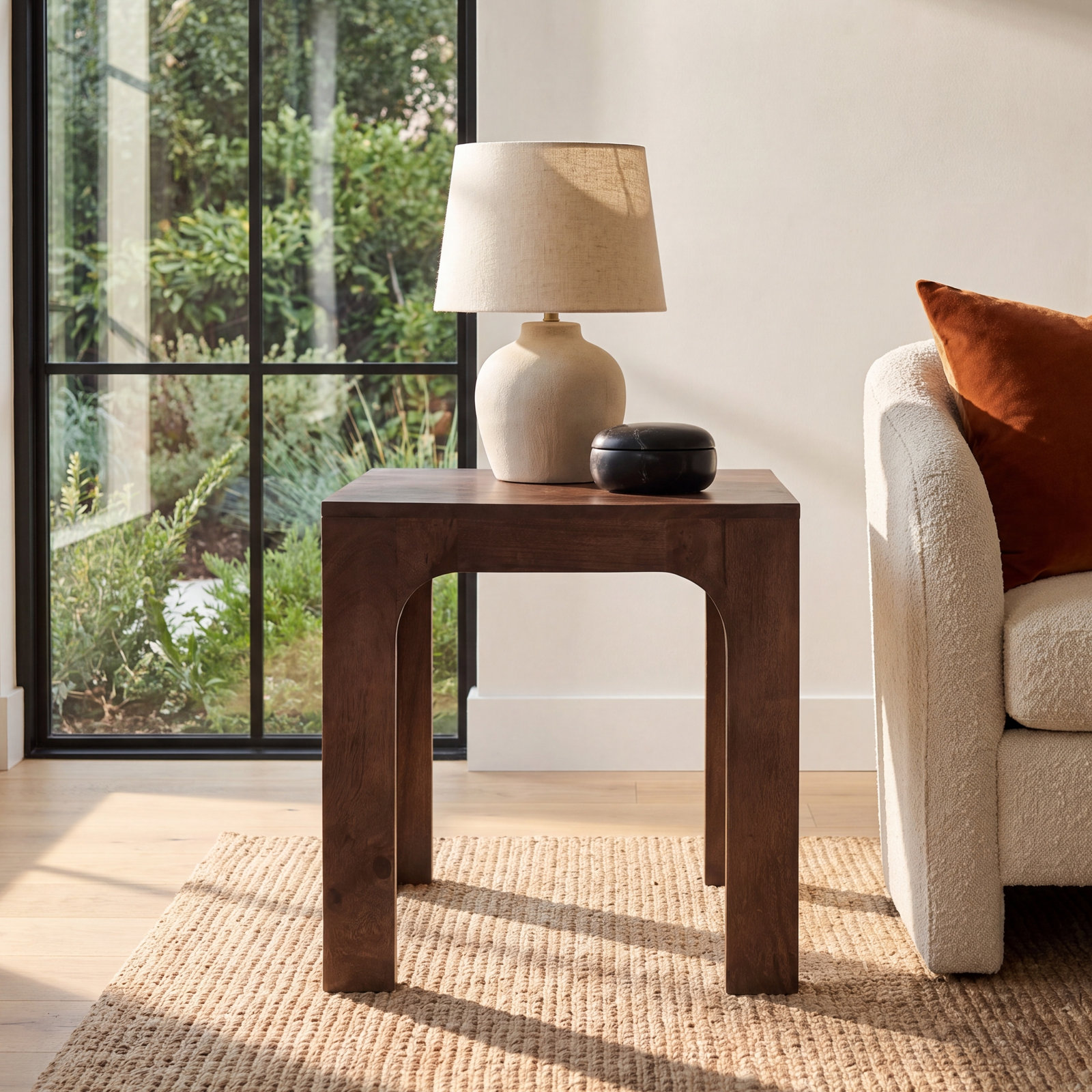 Brin Solid Wood End Table
