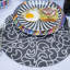 Assiette plate B&W Squiggly