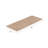 Jaynne Oversized Bathroom Rug-Memory Foam Bath Mat in Textured Stripes- Extra Long Non-Slip-1224030228