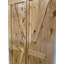Porte de grange à deux compartiments en bois massif 38 po x 84 po non finie avec trousse de quincaillerie d'installation-98179900-98179901