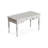 Beige Rectangular Solid Wood with 3 drawers desk