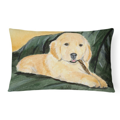 Coussin lombaire intérieur/extérieur golden retriever