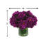 Peony Arrangement in Glass Vase with Grass-1076545435