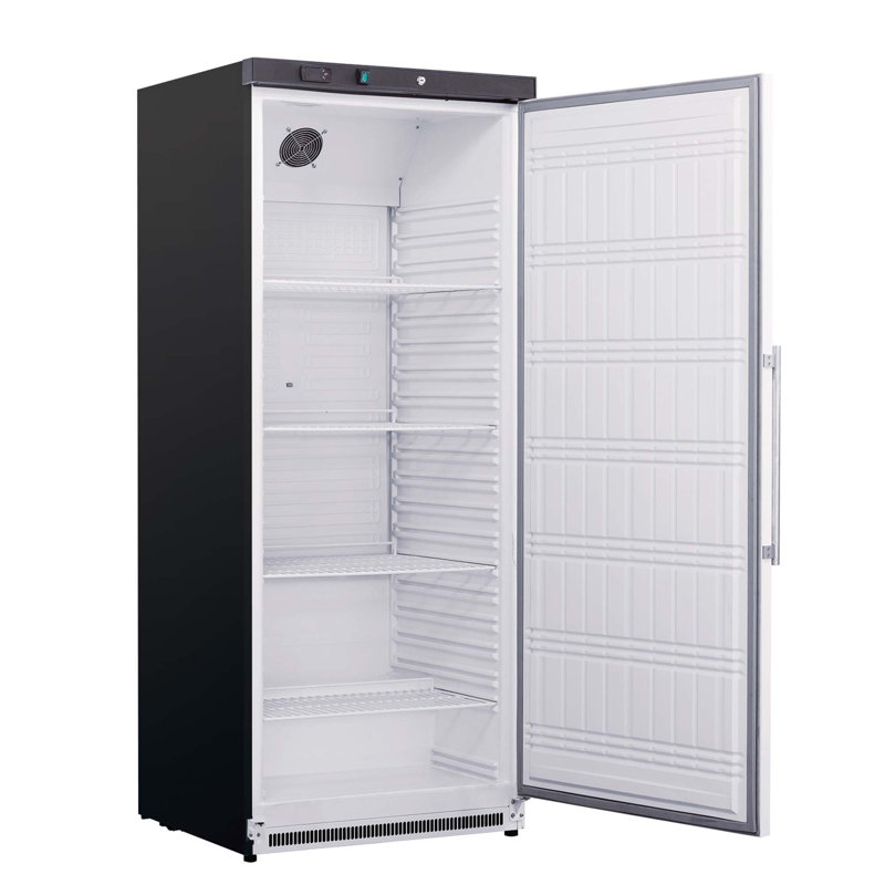 Hamilton Beach 19.2 Cu. Ft. Commercial Refrigerator, 543 Liter Upright Fridge with Electronic Temperature Controls, Stainless Steel