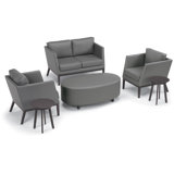 Salino Outdoor 6 - Piece Conversation Set