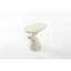 Table de bout Lucky Stone, table d'appoint en fibre de verre, table de coin minimaliste moderne, table basse avec décoration, décoration intérieure pour le salon, la chambre à coucher, la chambre d'amis-1000464069