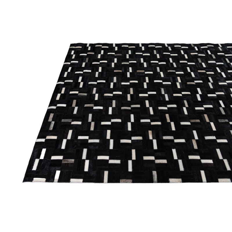 Tapis noir Isidore