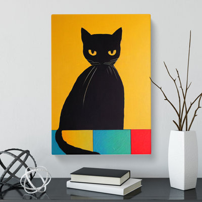 CAN-V0523-405X Cat - Wrapped Canvas Print