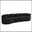 Canapé modulaire incurvé Curved, canapé nuage surdimensionné sans os moderne de 111,5 pouces avec 6 coussins, canapé en mousse à mémoire de forme chenille de luxe à quatre places, siège profond-129389892-129389894