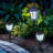 Solar Powered Integrated LED Pathway Light