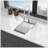 Stainless Steel Drop-In Kitchen Sink - 15X20 Inch Topmount Sinks 16 Gauge Single Bowl