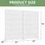 Paravents d'extérieur en métal 72 po x 47 po Gerald-123612331-123612333